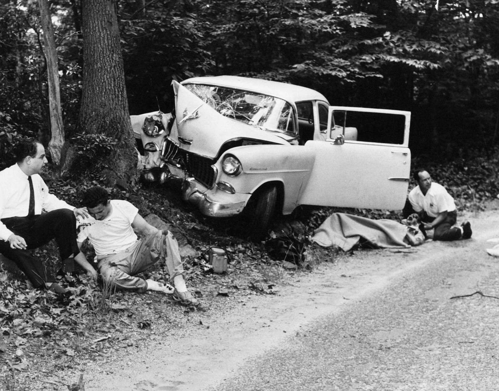 1956: Monroe accident
